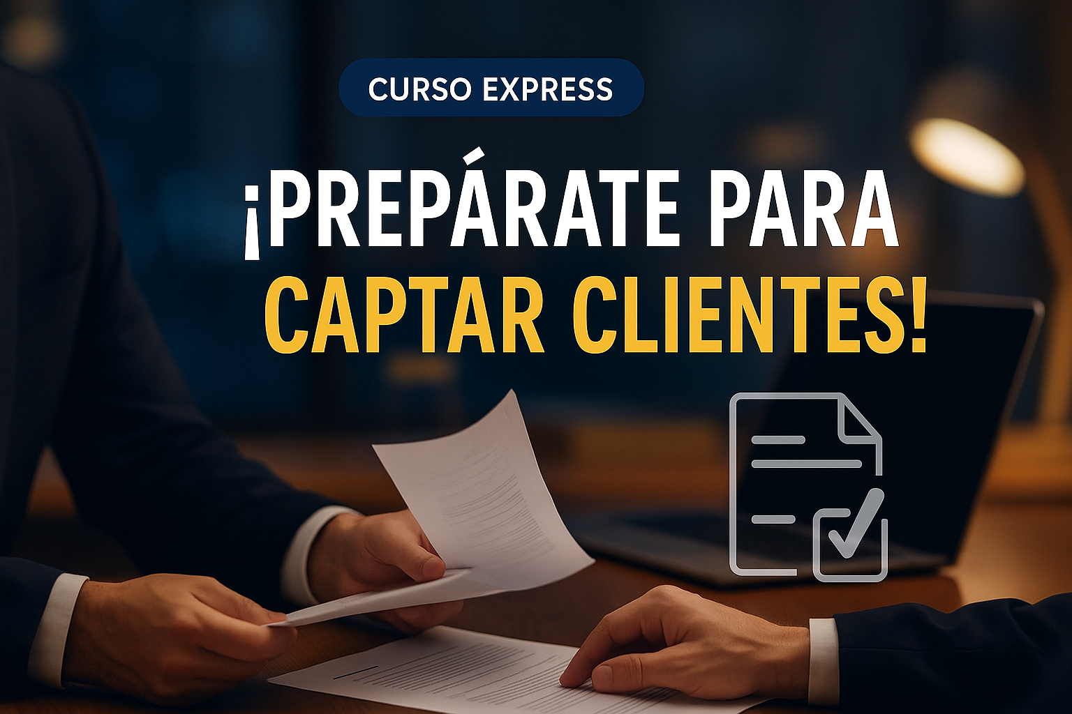 Prepárate para captar clientes